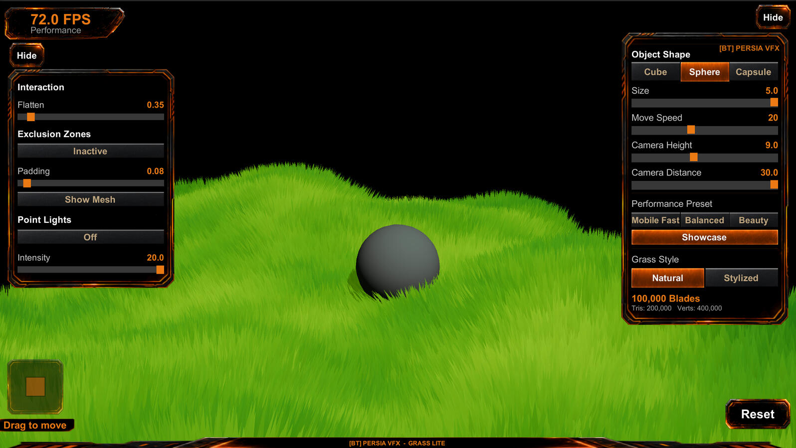 GrassLite - Mobile Grass System